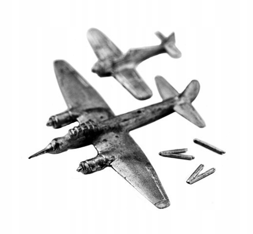 Mistel Ju 88 + Fw 190 - II wojna 1:300 6mm WBM