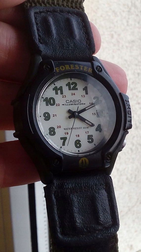 casio forester illuminator manual