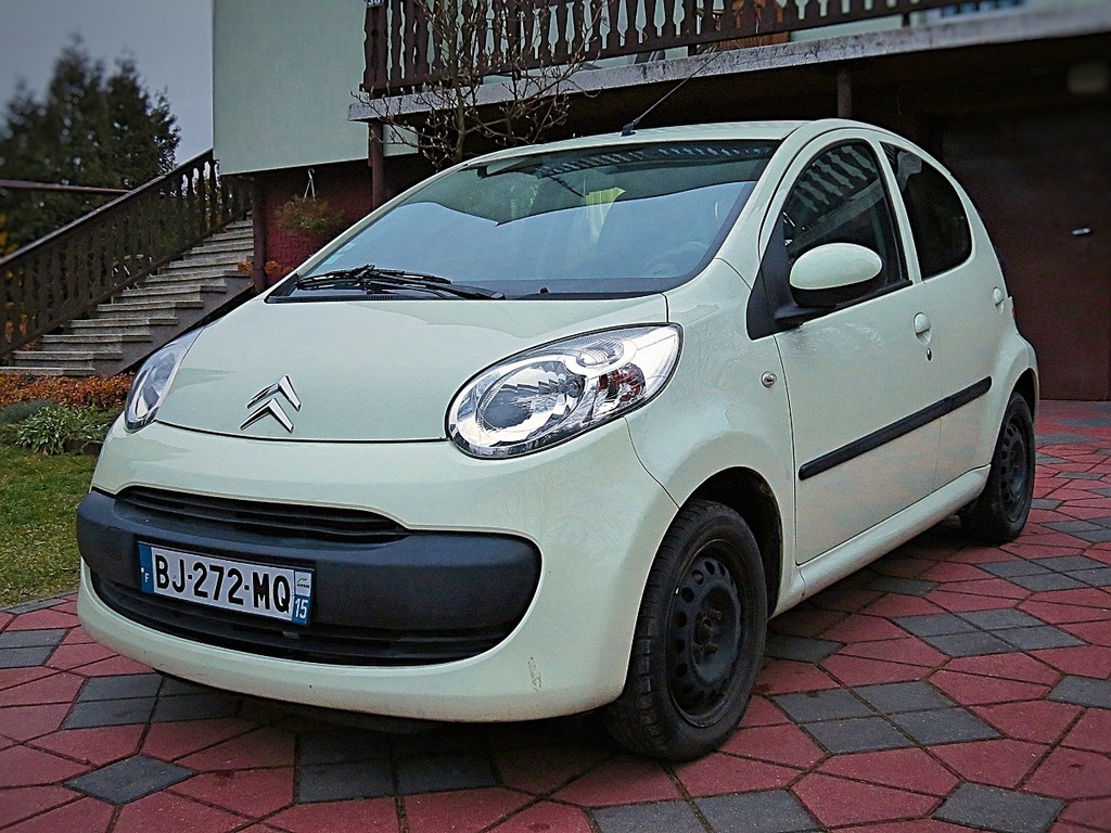 Citroen c1 1.0 OPŁACONY 4D PIĘKNY KOLOR PRZEBIEG