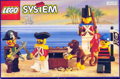 LEGO 6252 Sea Mates Piraci Pirates - BCM - 7113921322 - oficjalne archiwum  Allegro