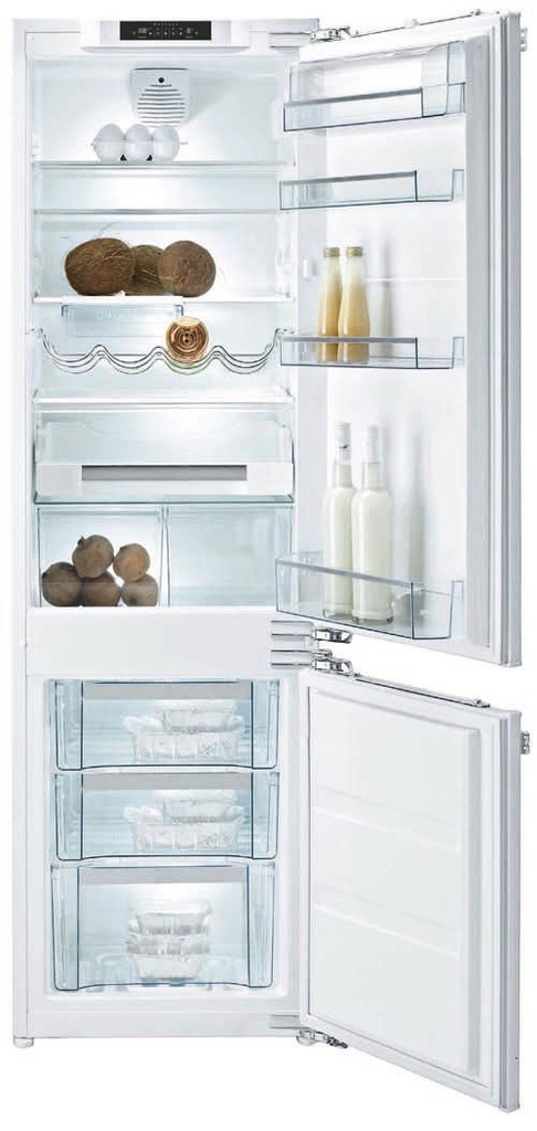 LODÓWKA GORENJE NRKI 5181 LW NO-FROST 177.5cm LCD