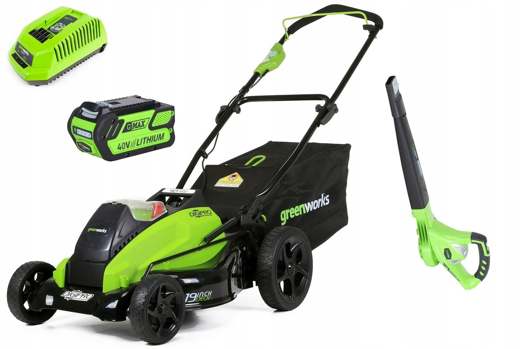 Greenworks najlepsza kosiarka + akumulatorowa USA 7469480204