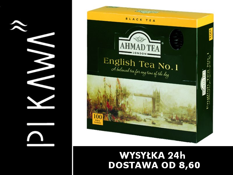 Herbata Ahmad Tea No.1 100 kopert aluminium