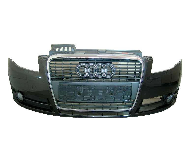 AUDI A4 B7 04-08 PRZEDNI ZDERZAK PRZÓD DEMONTAŻ