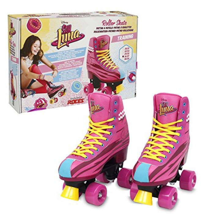 muñeca de soy luna con patines