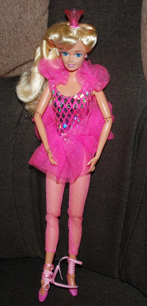 twirling ballerina barbie