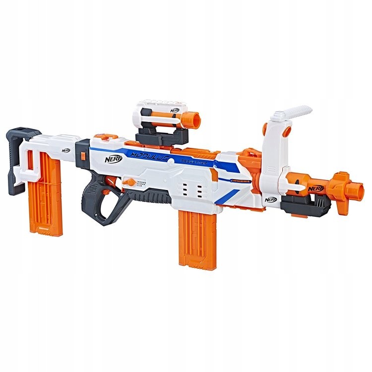 NERF MODUŁOWY KARABIN MASZYNOWY 3 TRYBY OGNIA