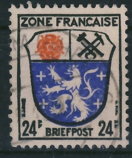 Zone Francaise 24 f. - herb