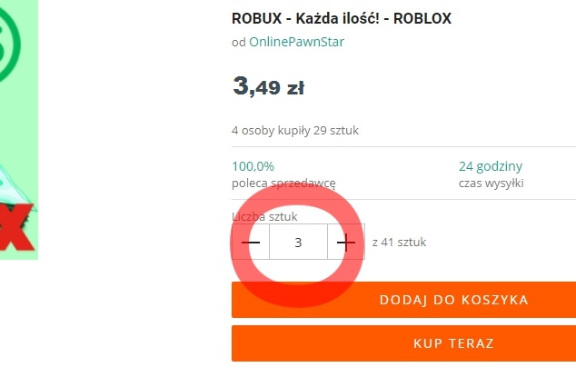 Robux Kazda Ilosc Roblox 7152067406 Oficjalne Archiwum Allegro - 400 robux w roblox 7132562285 oficjalne archiwum allegro