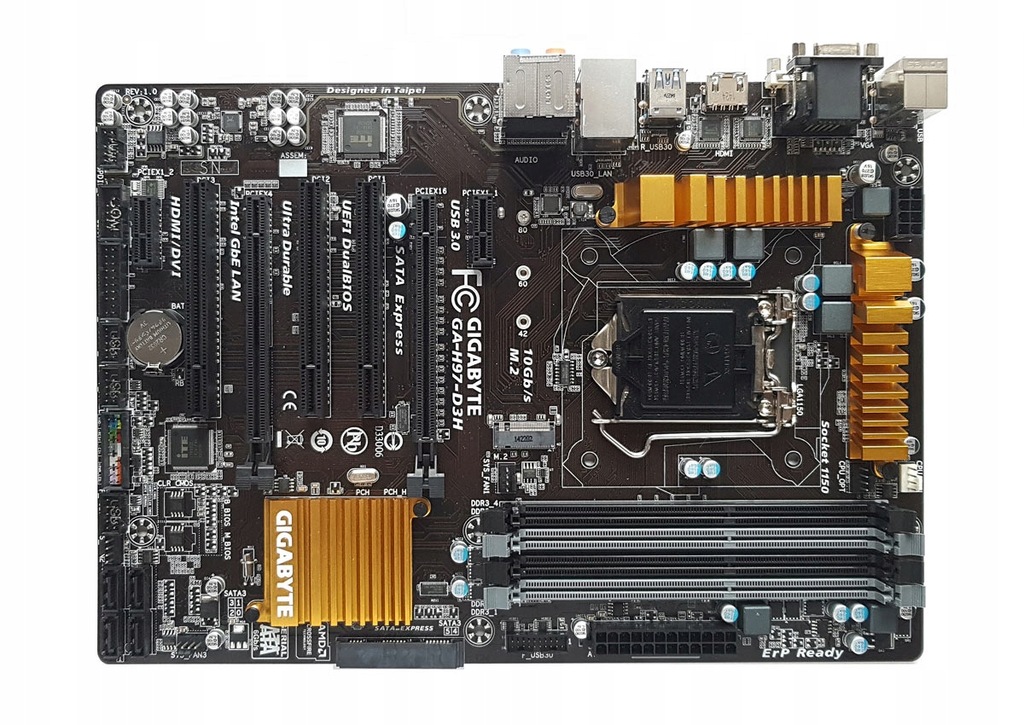 Gigabyte ga h97 d3h не запускается