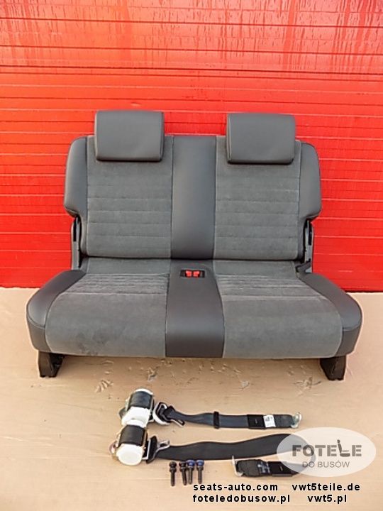 Fotel dwójka tył 3 trzeci rząd VW Caddy 10051498