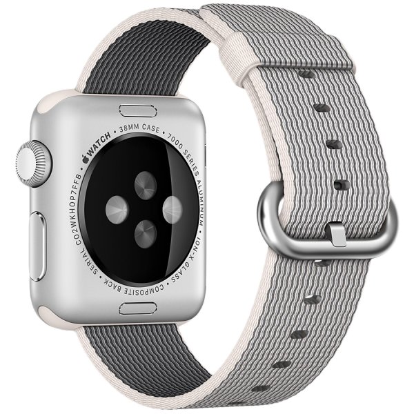 Pasek nylon do smartwatch Apple 38mm Pearl Woven