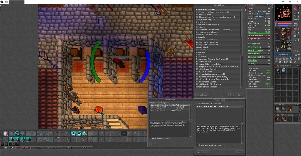 Tibia 300~ RP Morta 2005 rok (WYKUPIONY TRANSFER)