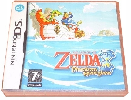 ZELDA Phantom Hourglass Nintendo DS+3DS+2DS ! 3xA