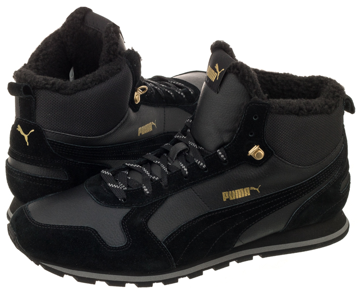 Зимние кроссовки пума. Puma St Runner Mid fur. Ботинки Puma St Runner Mid fur. Runner Mid fur Puma. Кроссовки Puma St Runner Mid fur.