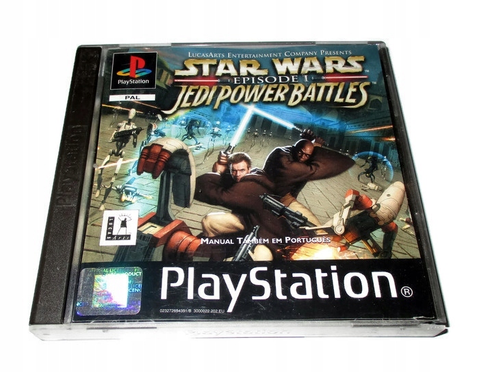 Gra PS1 PSX Star Wars Episode I Jedi Power Battles