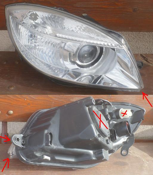 Lampa Skoda Fabia Ii 2 Przod Przednia Bi Halogen 6770929164 Oficjalne Archiwum Allegro