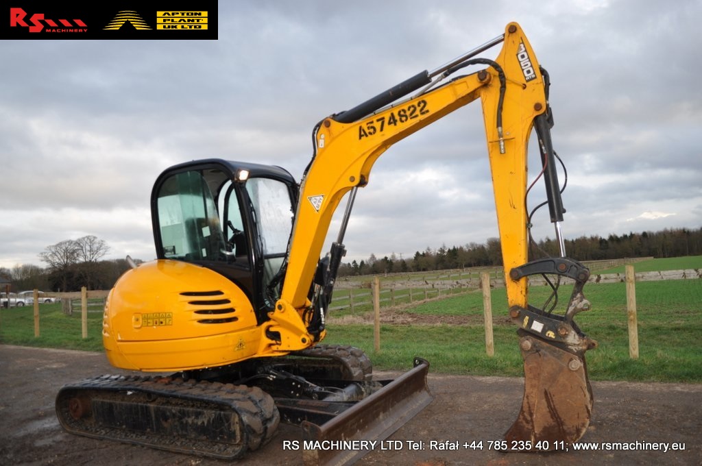 MINIKOPARKA JCB 8050 RTS 2012r 5t koparka 2153mtg