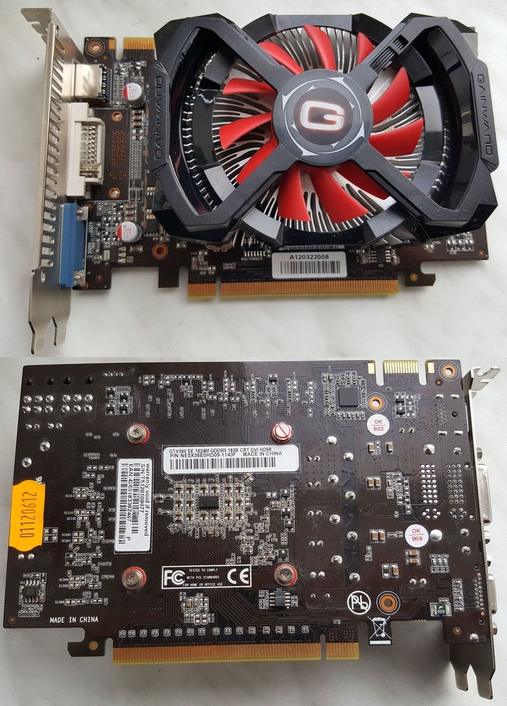 NVIDIA GeForce GTX 560 SE 1GB Gainward DVI,HDMI