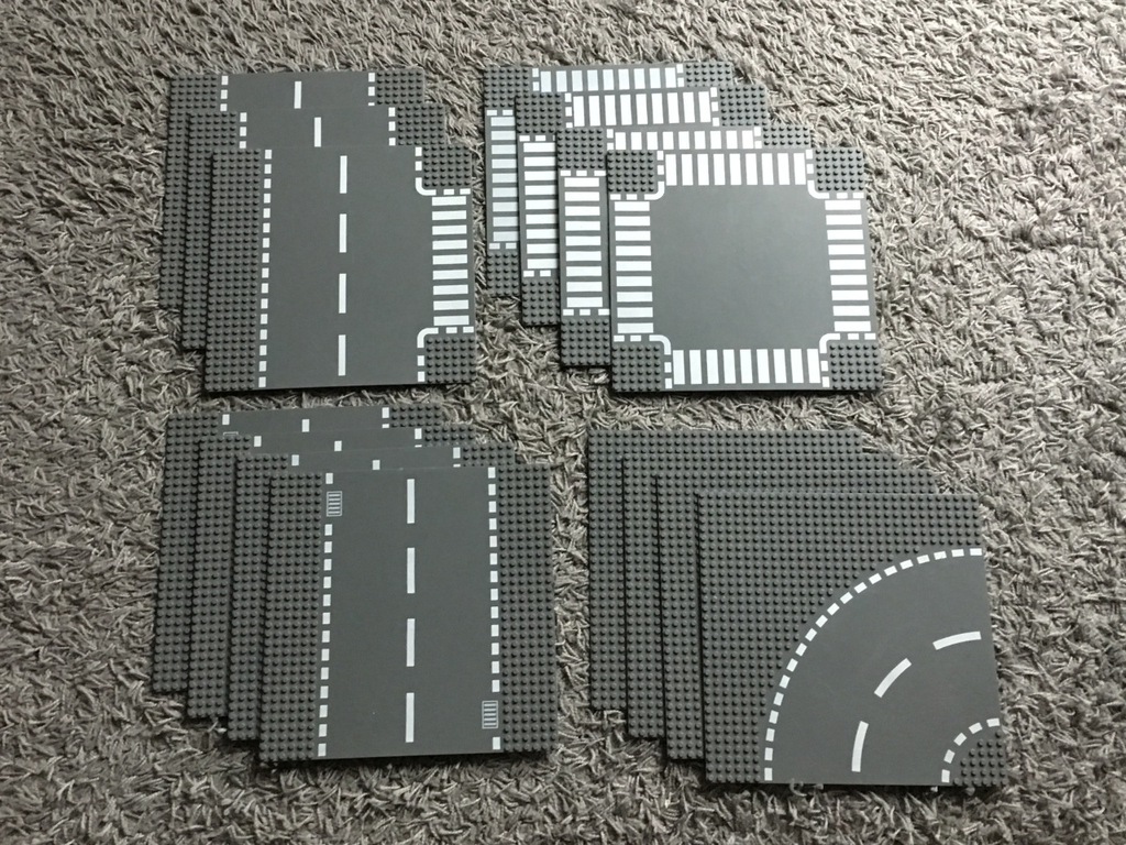 Lego PŁYTY DROGOWE 15szt