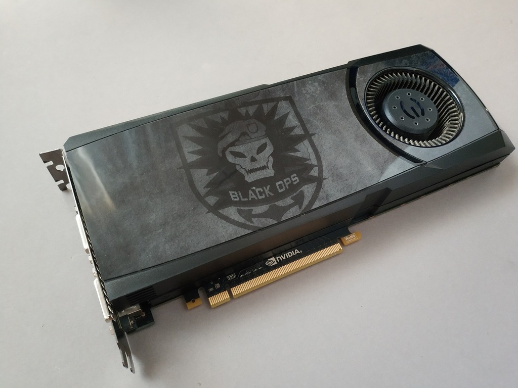 EVGA GeForce GTX 580 Black Ops 100% Sprawna