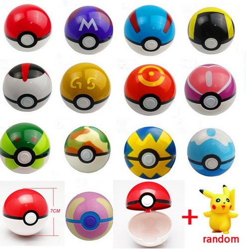 KULA POKEBALL PIKACHU KULE POKEMON DLA DZIECKA