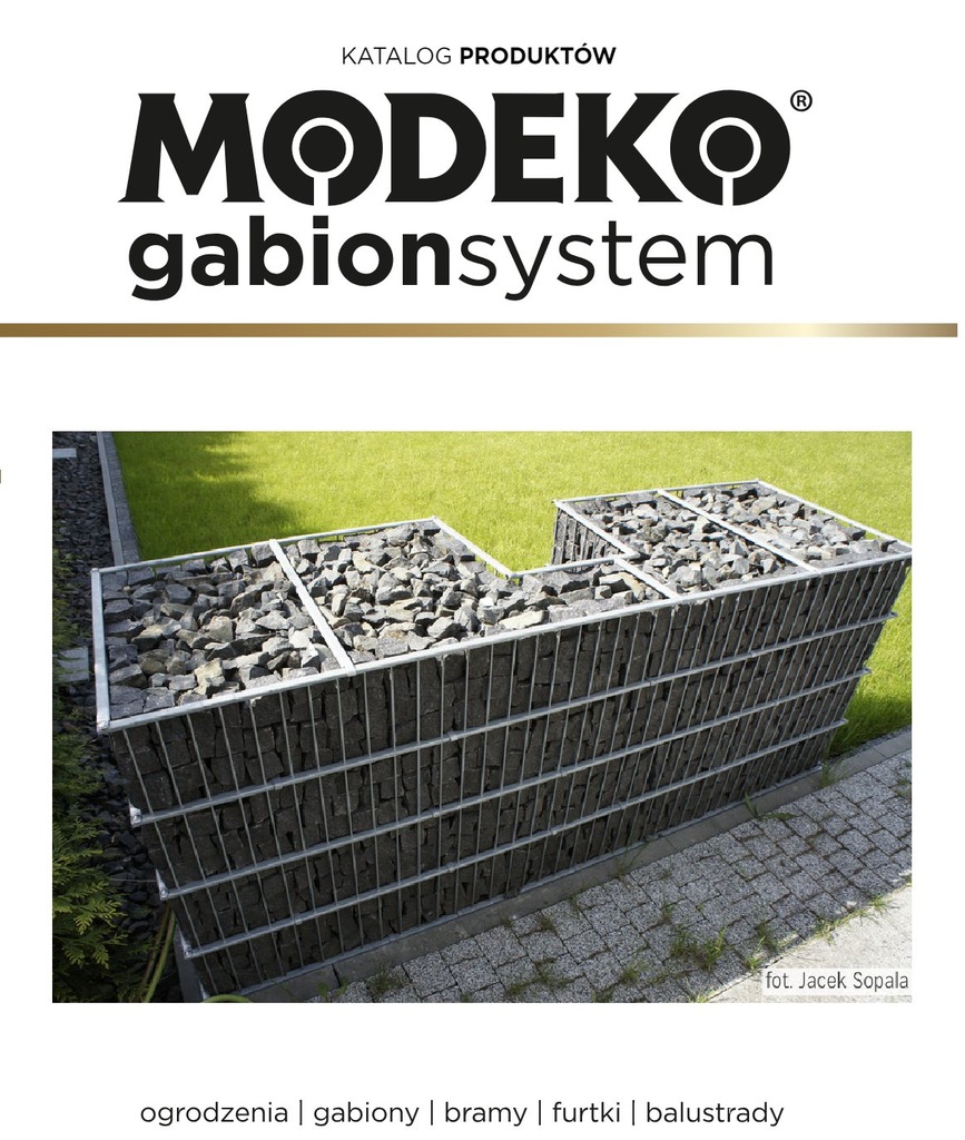 Gabion Gabiony 60x60x30cm KLIK-KLAK Modeko
