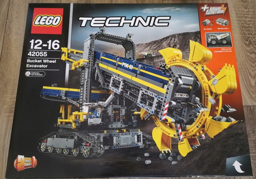 Lego Technic Koparka górnicza Pudełko 42055