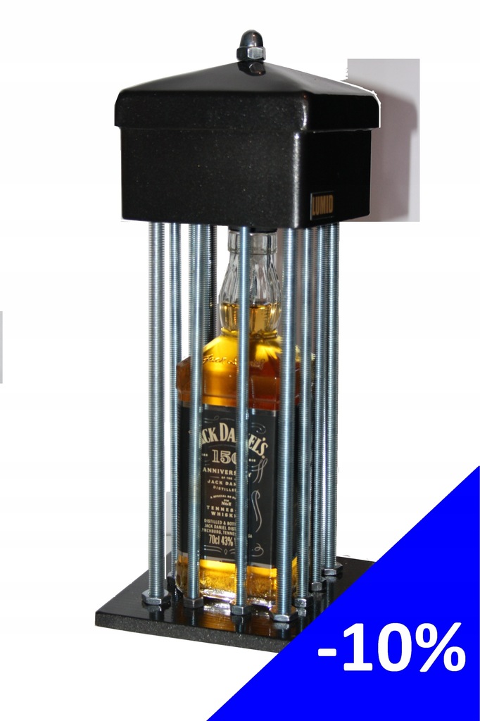 HIT !!! Klatka na alkohol z metalicznym lakierem