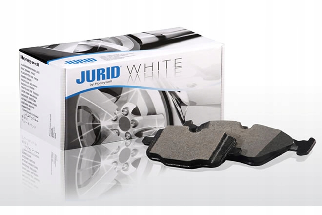 JURID WHITE KLOCKI CERAMICZNE PRZÓD - PEUGEOT 407