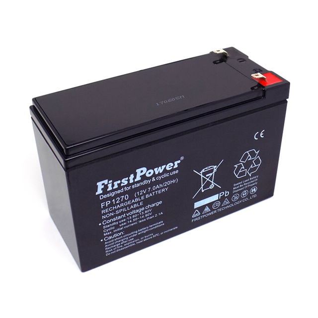 AKUMULATOR ŻELOWY 12V 7Ah FP1270 FIRST POWER