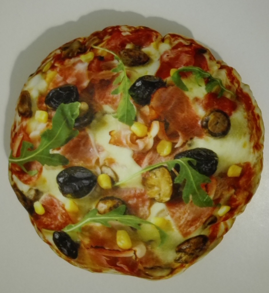 PIZZA poduszka w kształcie pizzy dekoracja duża