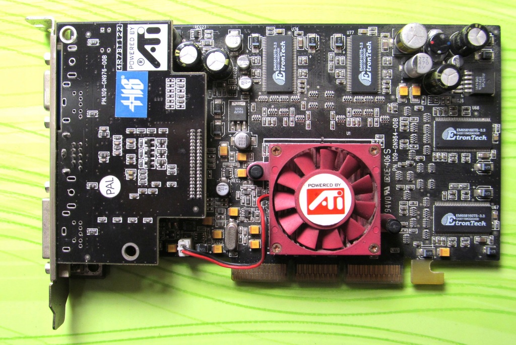 Karta GRAFICZNA HIS AGP ATI RADEON 9000 PRO 64MB - 7481672345