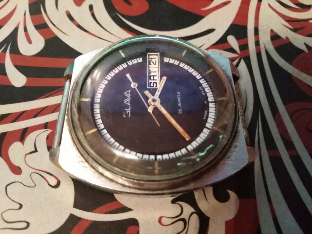Zegarek Slava Sława USSR ZSSR 26 kam. mechaniczny