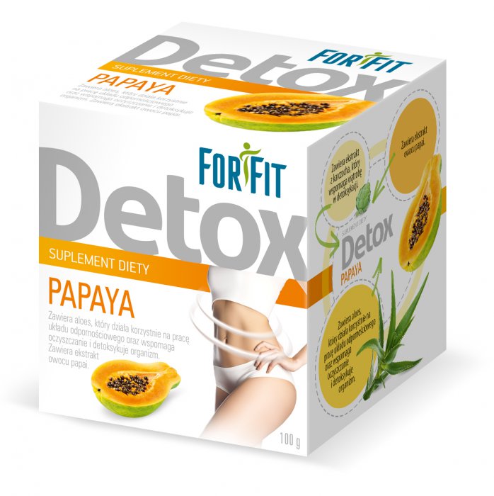 FOR FIT DETOX - PAPAJA 100G / MOKATE