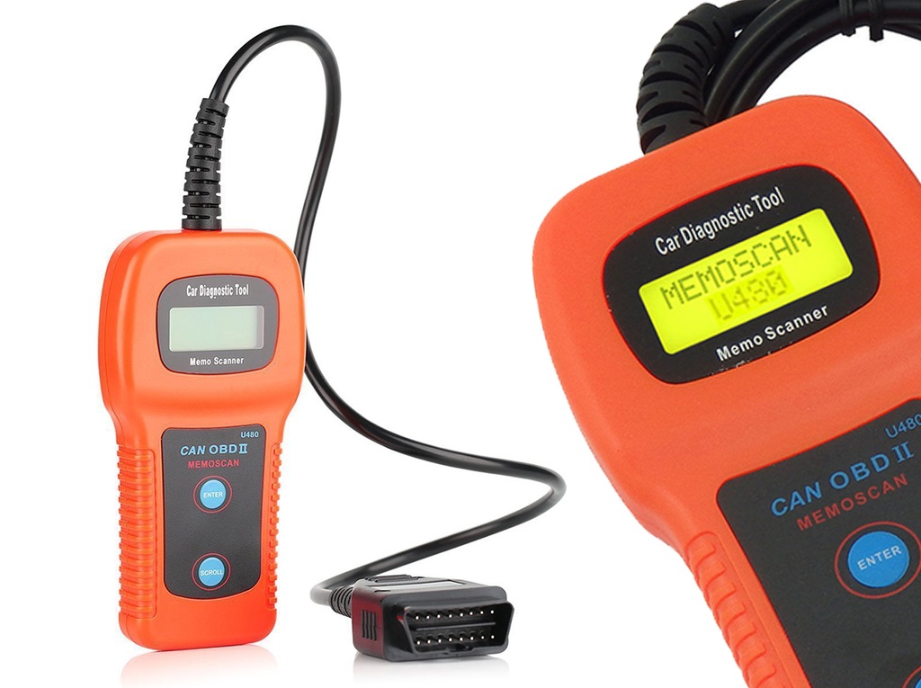 SKANER TESTER DIAGNOSTYCZNY U480 OBD2 Instrukcja