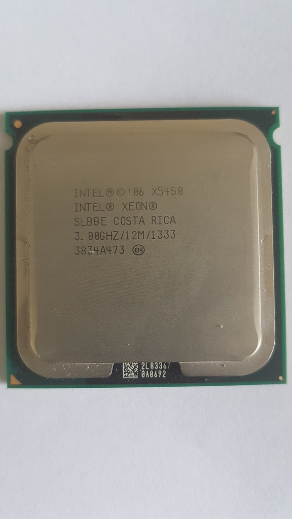 Intel Xeon Processor X5450 4x3.00 GHz, 771