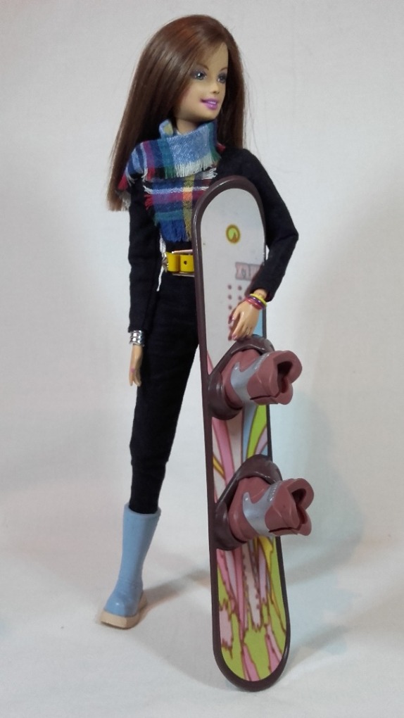 barbie snowboard