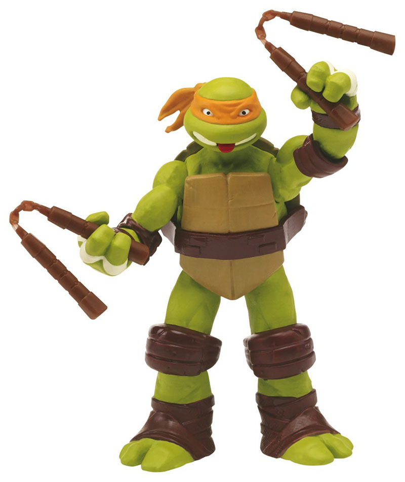 WOJOWNICZE ŻÓŁWIE NINJA Michelangelo TMNT 12 CM