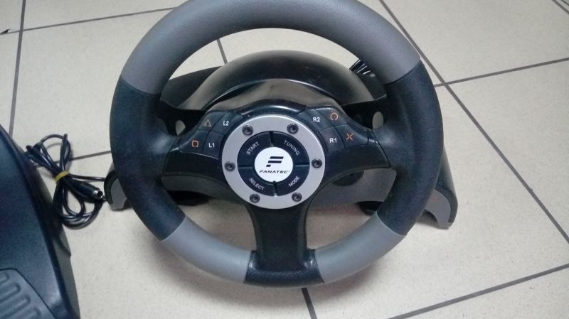 KIEROWNICA I PEDAŁY FANATEC SPEEDSTER 3 - PS2