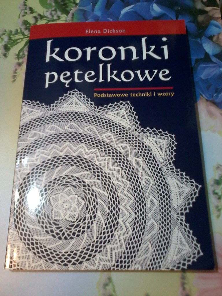 Koronki pętelkowe Elena Dickson-książka,poradnik