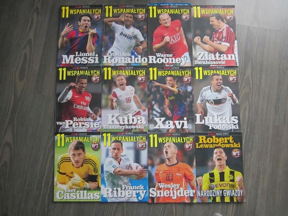 Książki (cała kolekcja) 11 wspaniałych + bonus