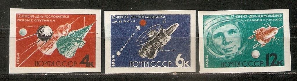&& ZSRR Mi 2895-97 B - kosmos
