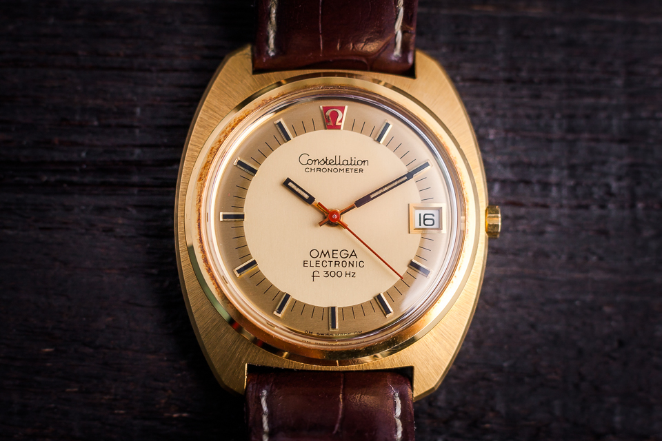 OMEGA CONSTELLATION ELECTRONIC f300hZ 18K/750