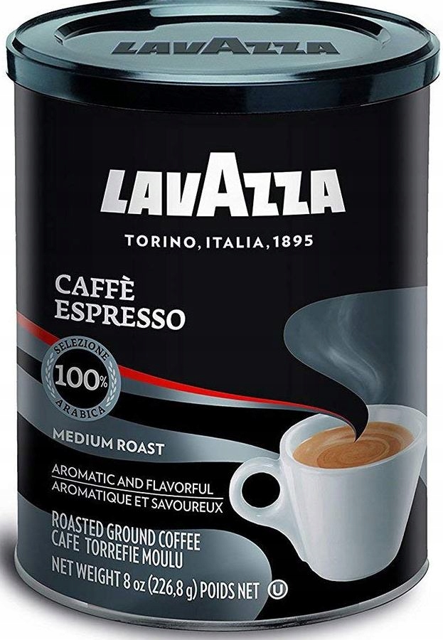 Kawa Lavazza Espresso puszka z USA