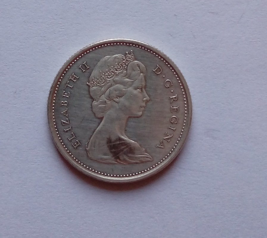 25 centów Kanada srebro 1934