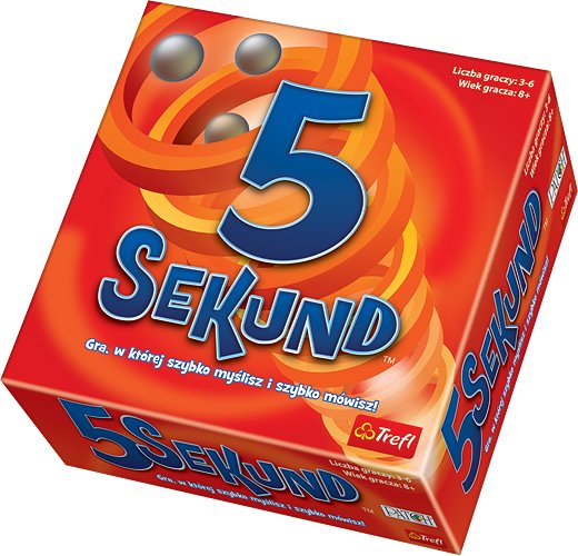 5 sekund (czerwone) - gra towarzyska TREFL