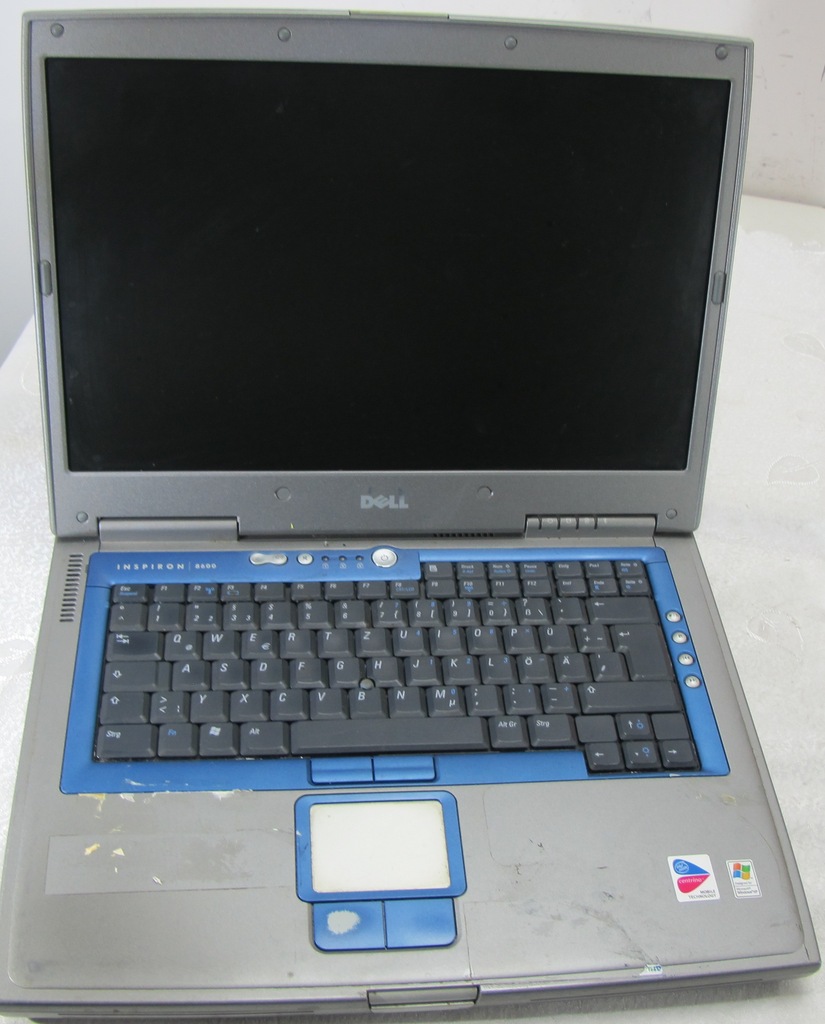 LAPTOP DELL INSPIRON 8600 PENTIUM M 1.4 GHZ W803