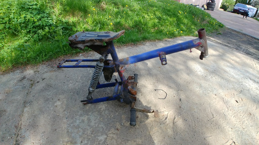 Rama motorynka romet pony 50