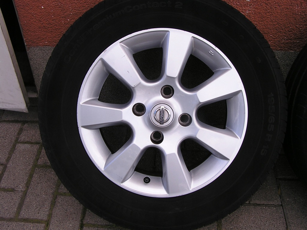 KOŁA ALUMINIOWE NISSAN TIIDA 195/65R15 4x14.3 7434982778